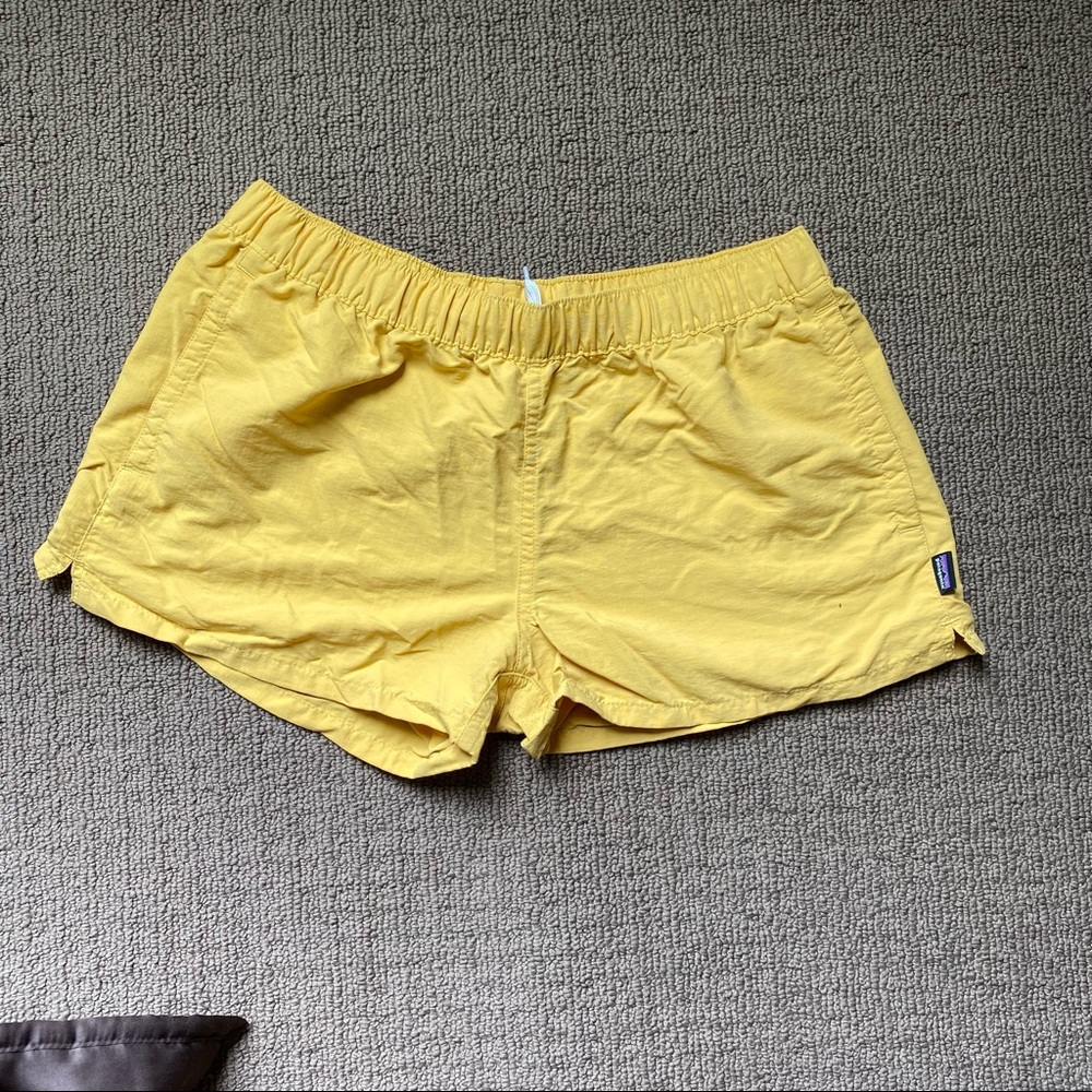 Yellow Barley Baggies Patagonia Shorts